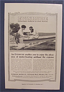 Vintage Ad: 1915 Evinrude Detachable Rowboat