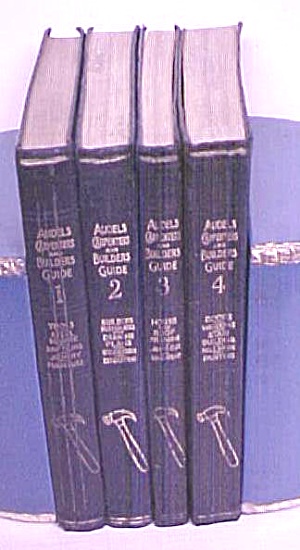 Audels Carpenters & Builders Guide Set 1923 First Ed.